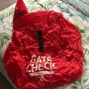 Gate check bag for baby carseat